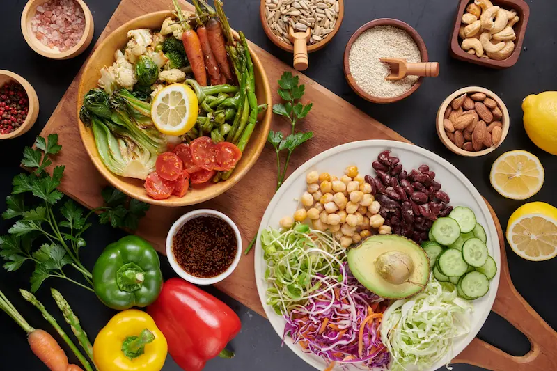 plant-based at vegan options